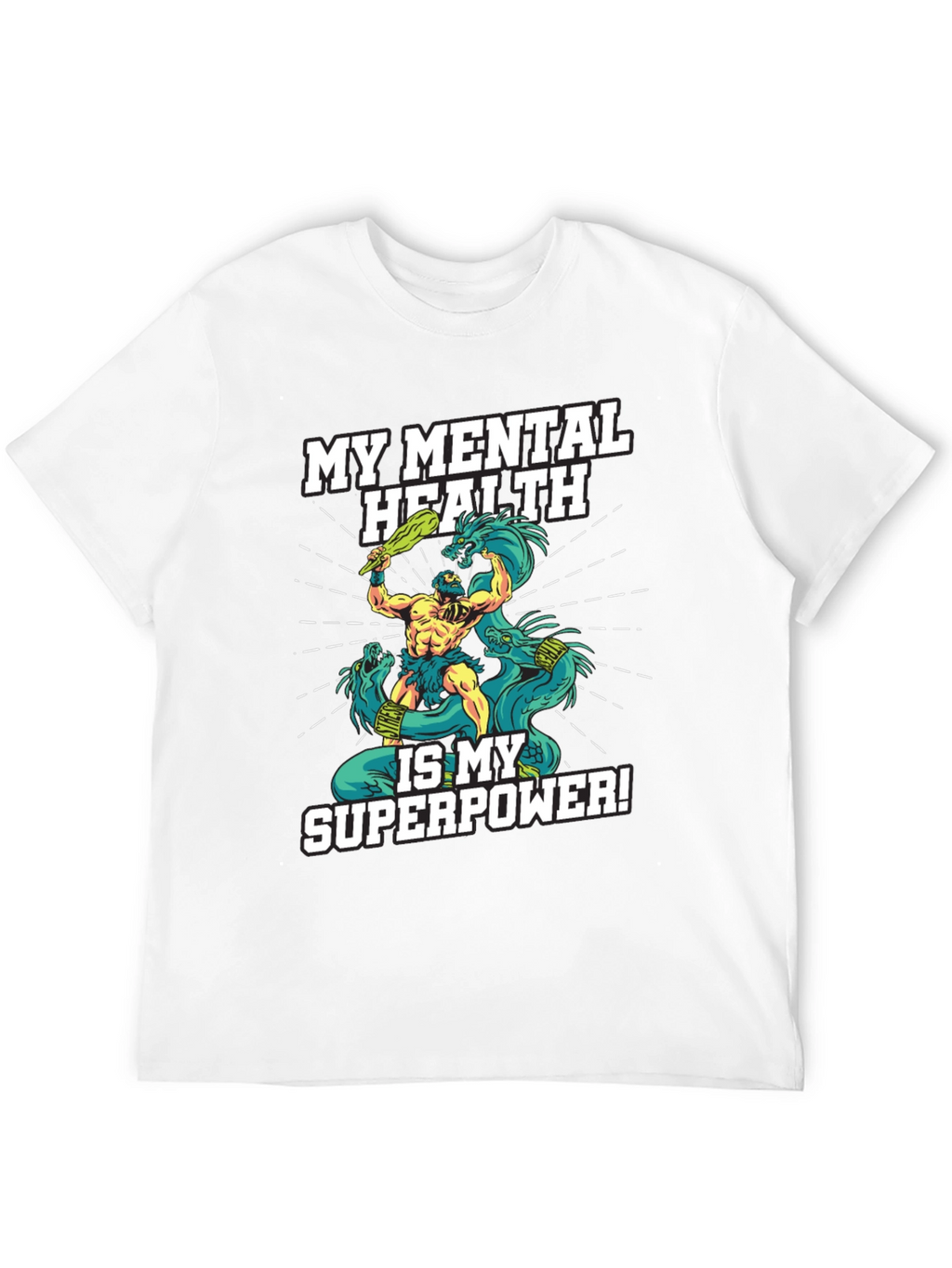 Mental Health Superpower T-Shirt - Black