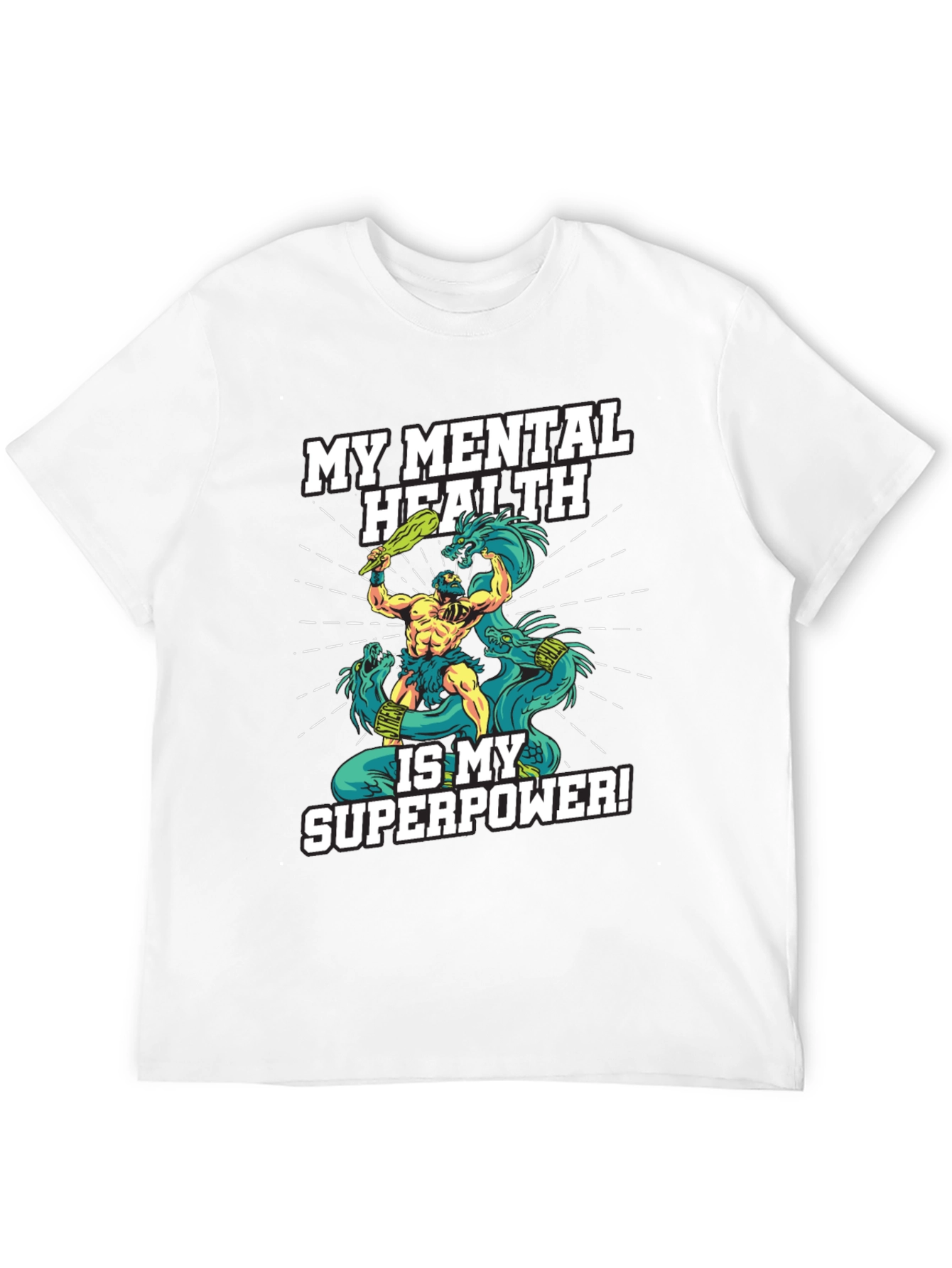 Mental Health Superpower T-Shirt - Black