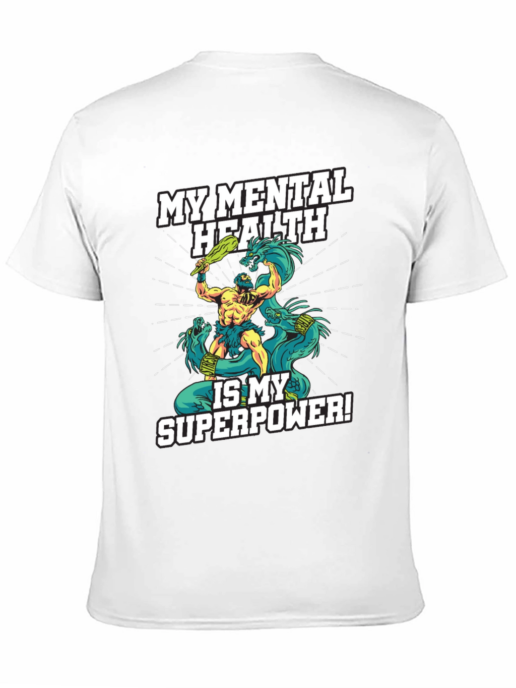 Mental Health Superpower T-Shirt - Black