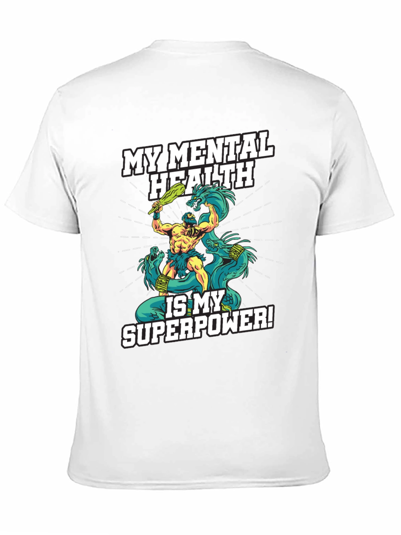 Mental Health Superpower T-Shirt - Black