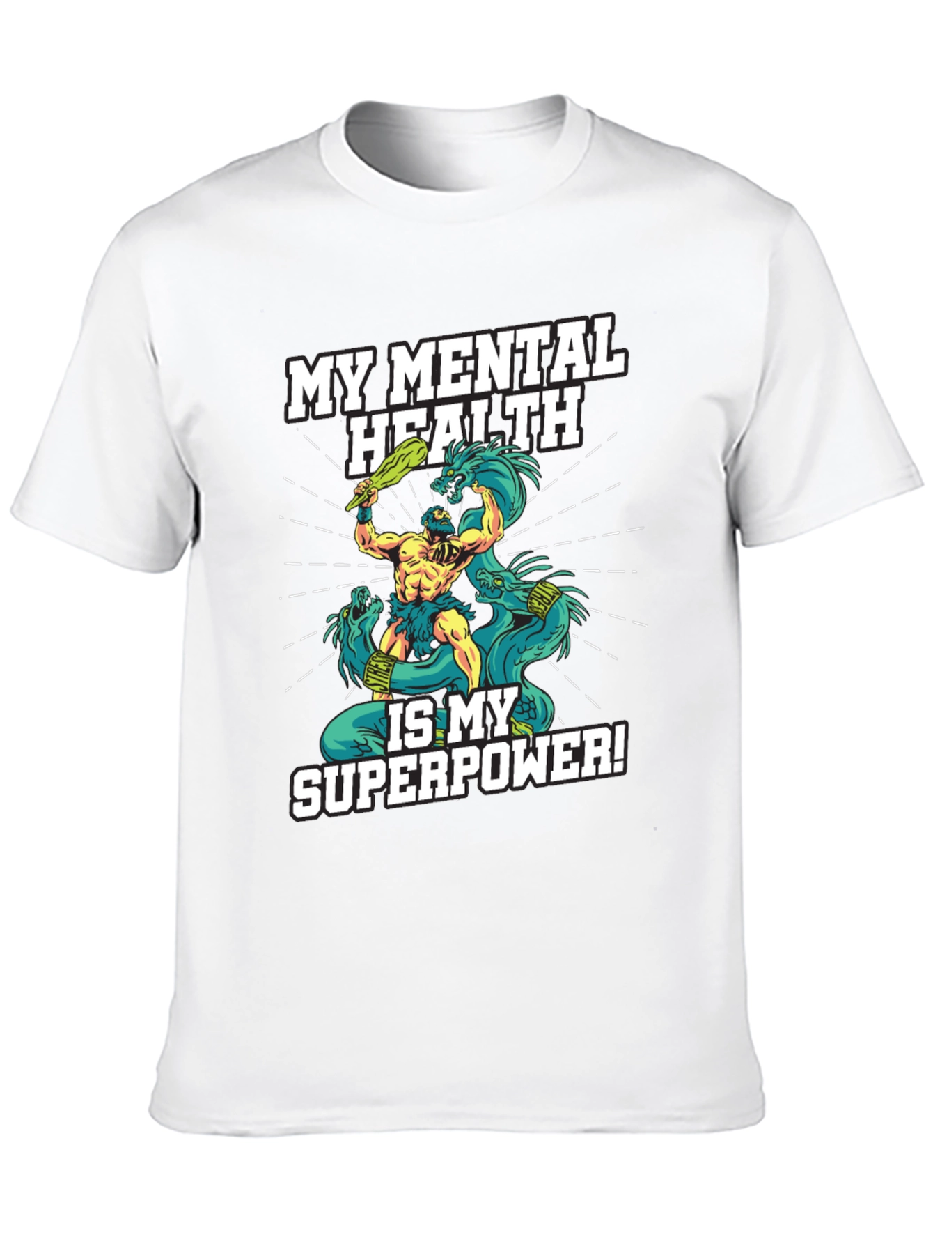 Mental Health Superpower T-Shirt - Black