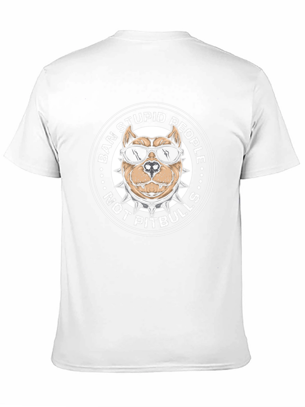 Ban Stupid People Pitbull T-Shirt