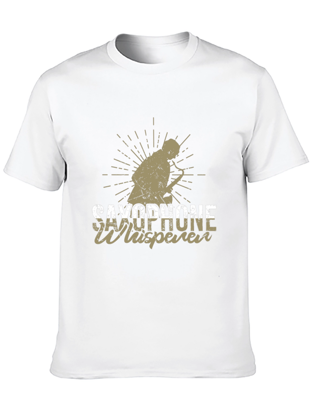 Saxophone Whisperer Black T-Shirt