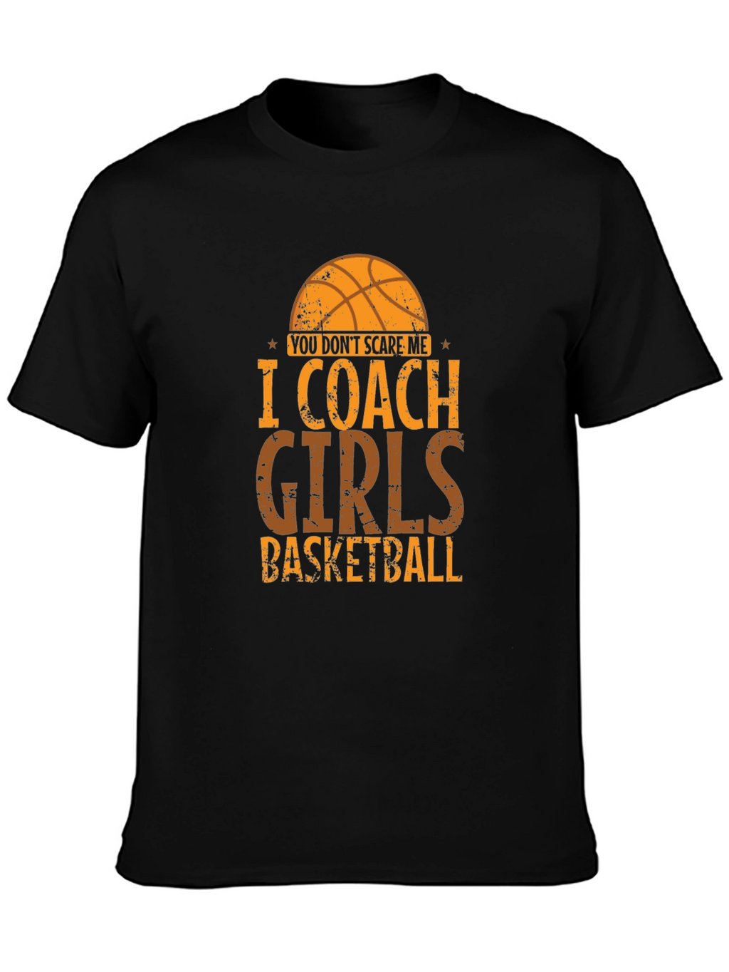I Coach Girls Basketball T-Shirt - Funny Coach Tee