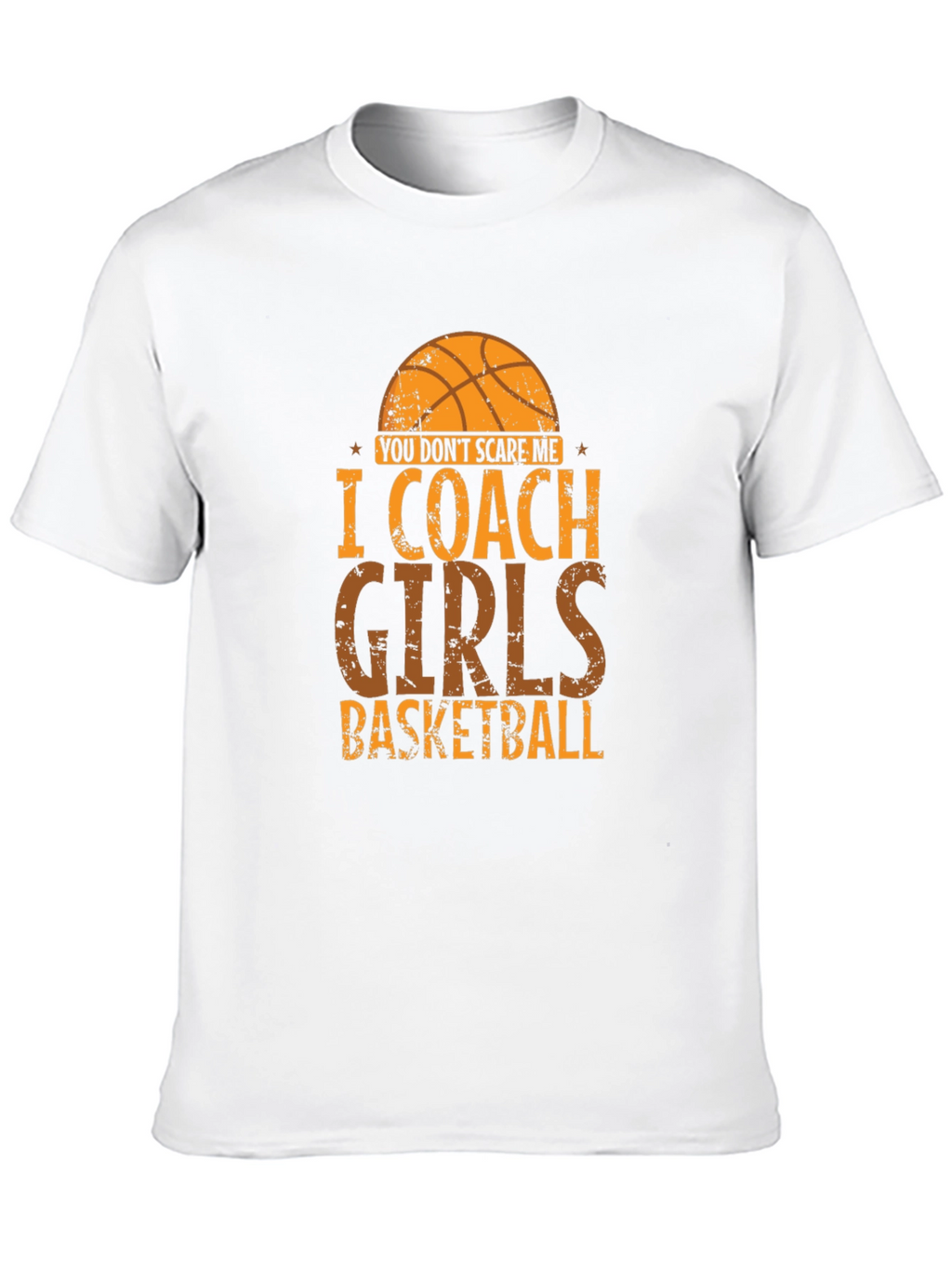 I Coach Girls Basketball T-Shirt - Funny Coach Tee