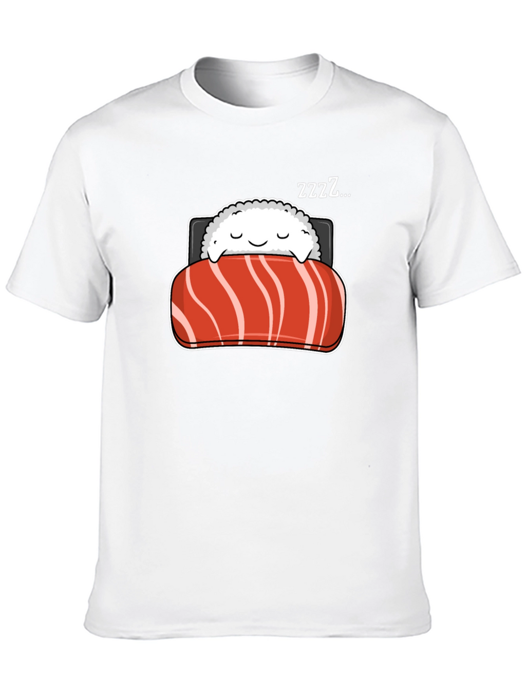 Sleeping Sushi Roll Graphic T-Shirt