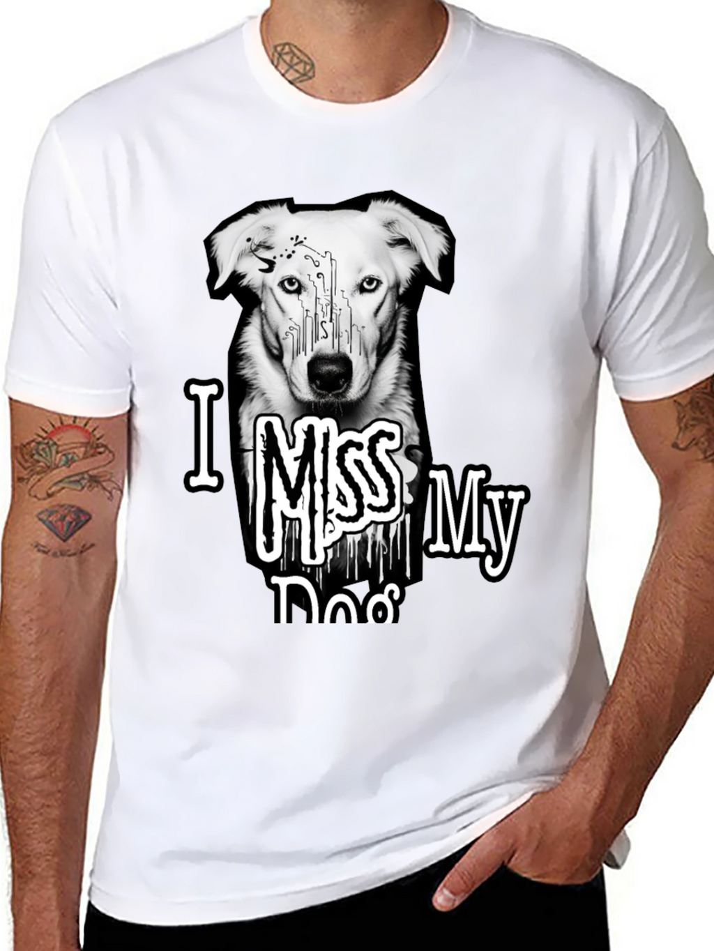 I Miss My Dog T-Shirt - Unisex