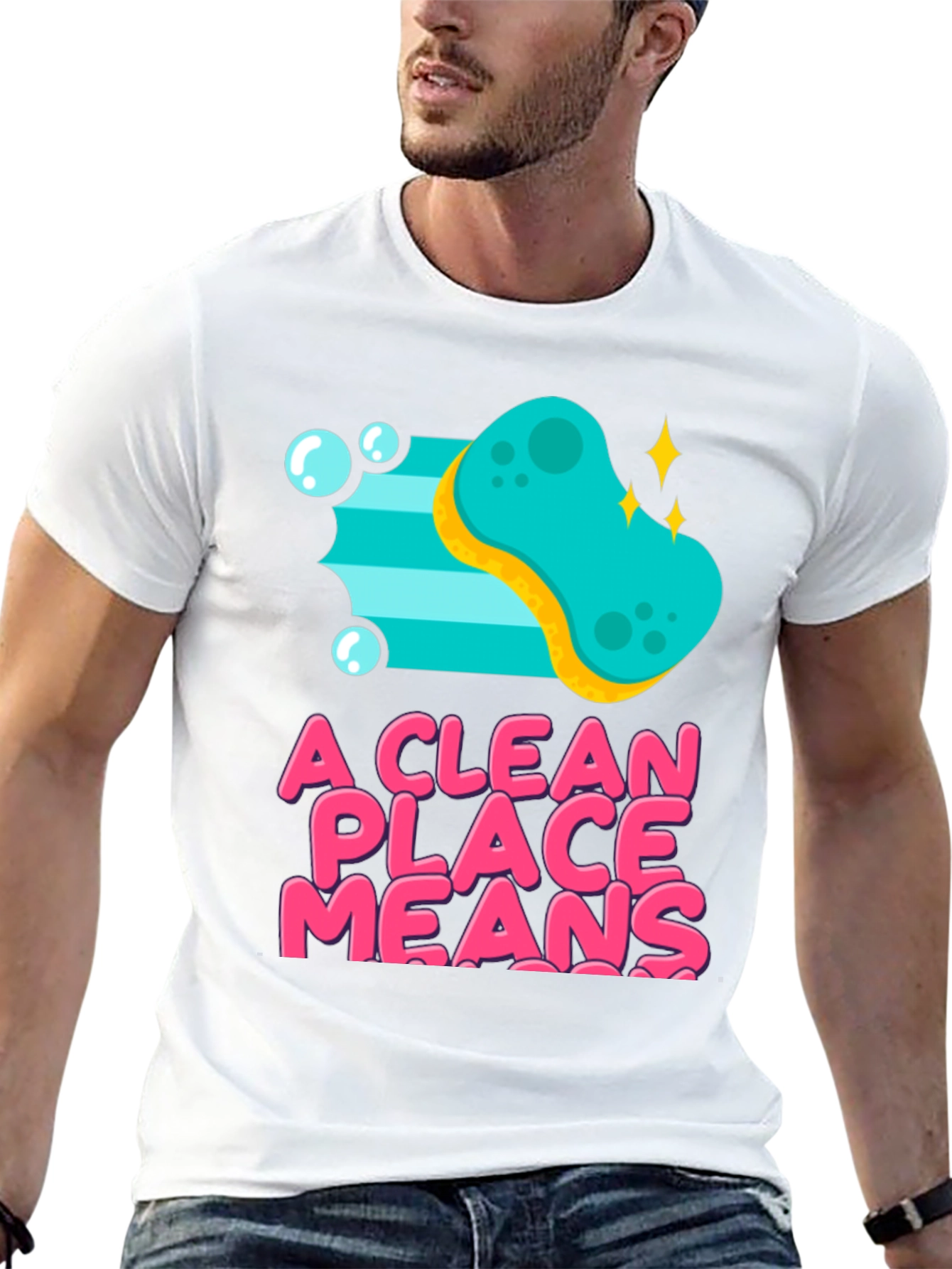 A Clean Place Means T-Shirt