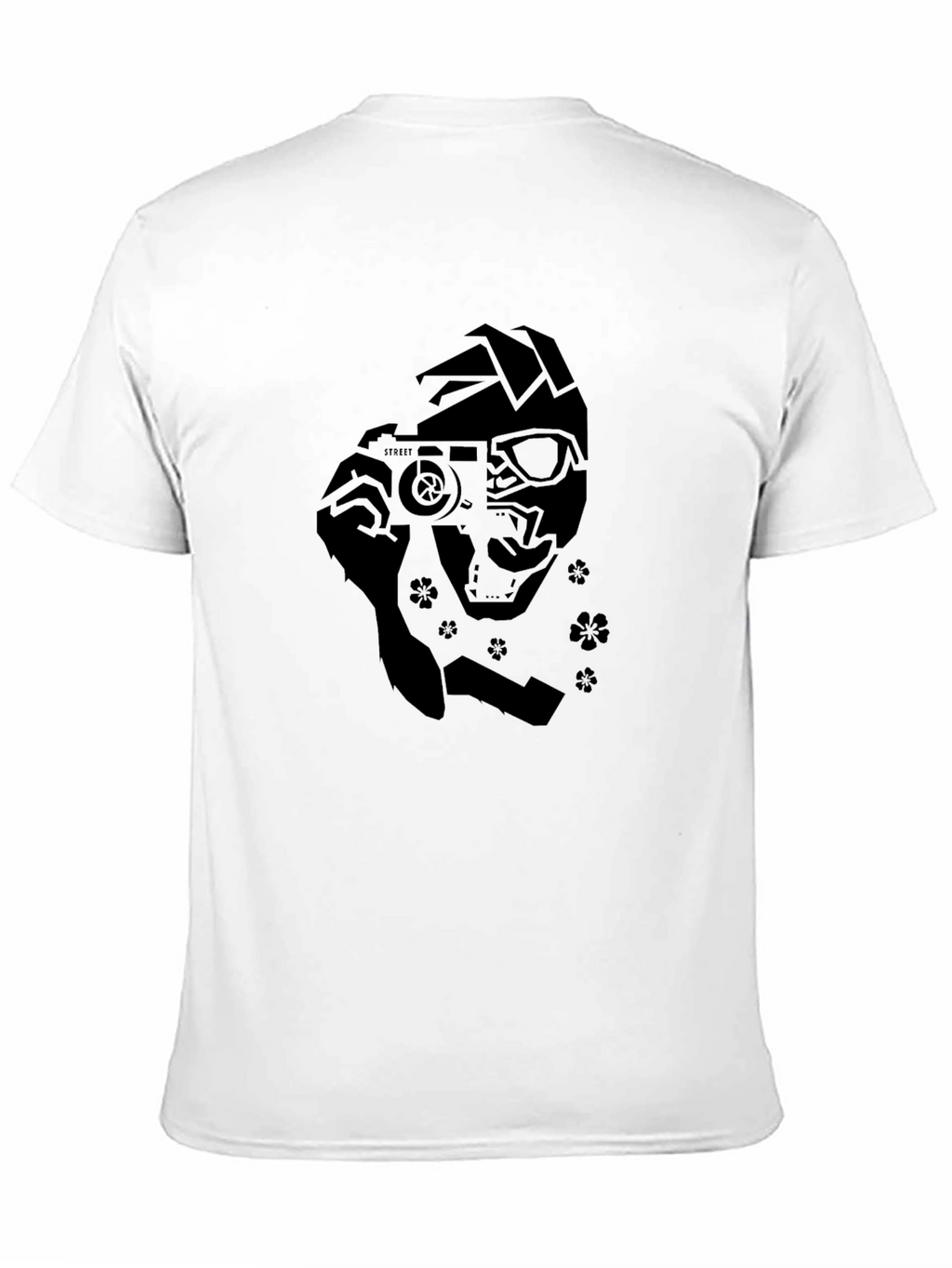 Camera Ninja Graphic Black T-Shirt