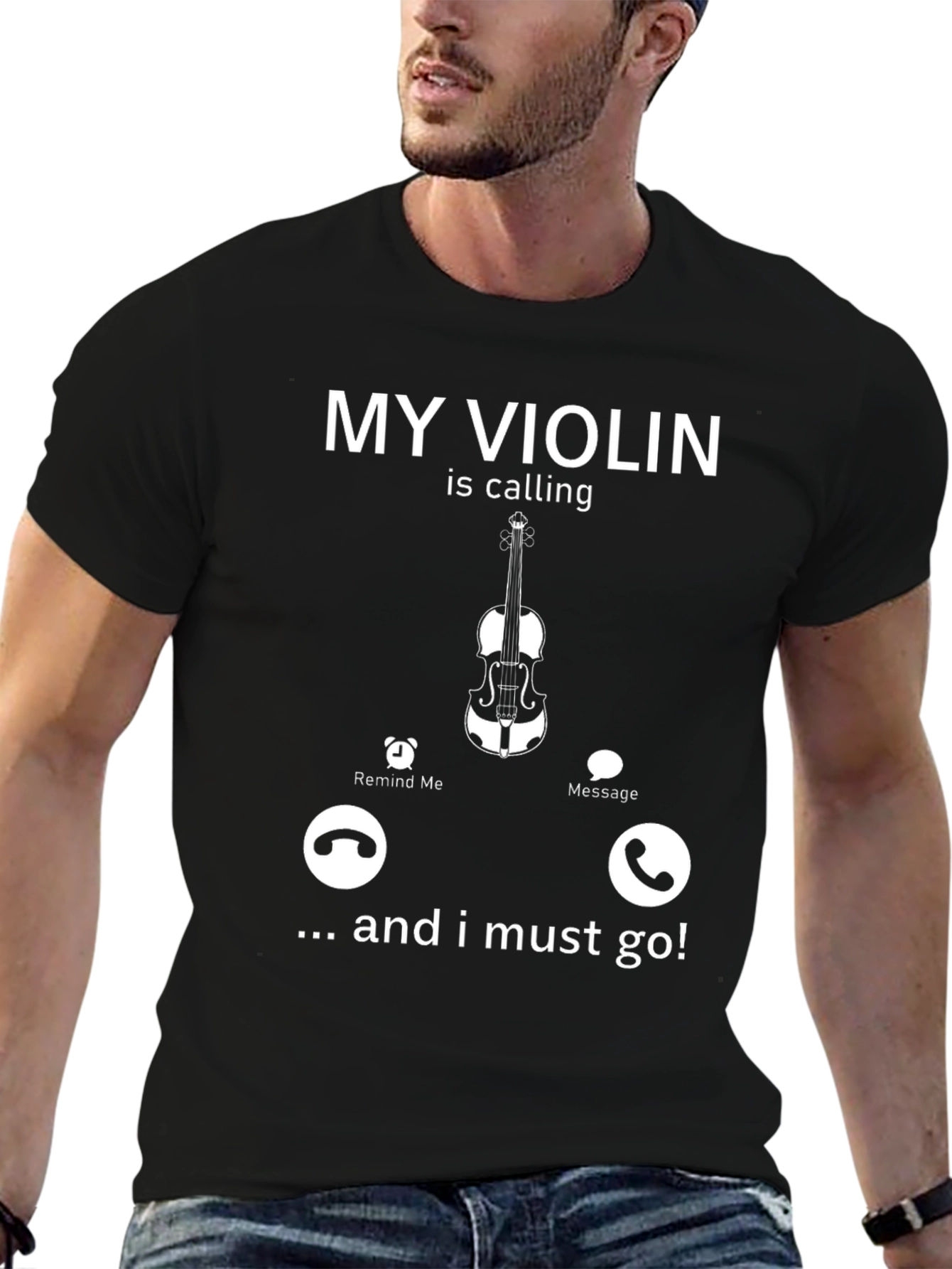 Violin Calling T-Shirt - Musician Gift