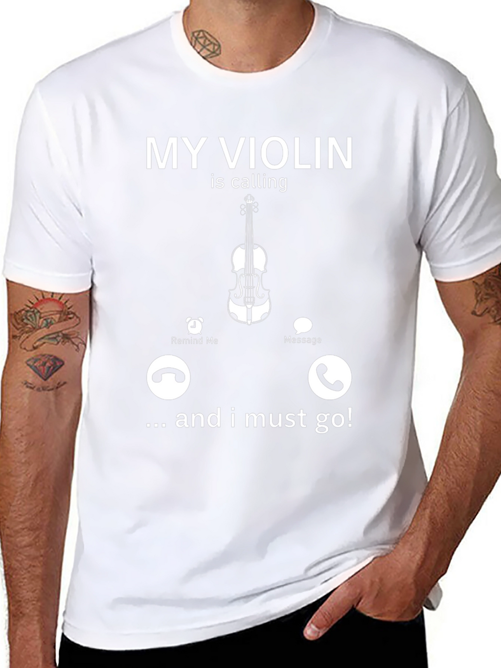 Violin Calling T-Shirt - Musician Gift