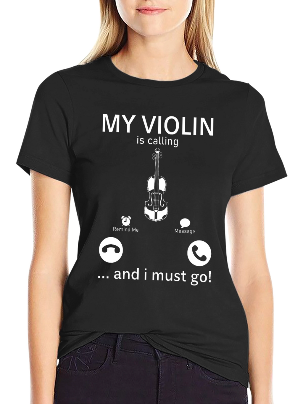 Violin Calling T-Shirt - Musician Gift