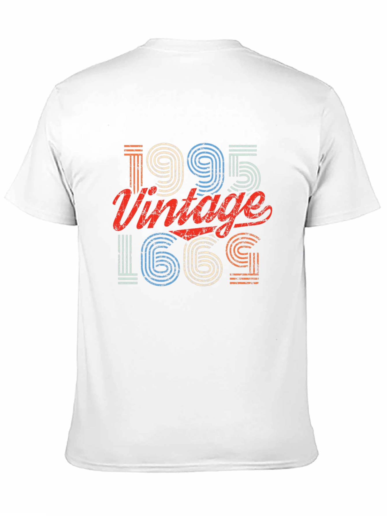 Retro 1995 Vintage Graphic Print T-Shirt