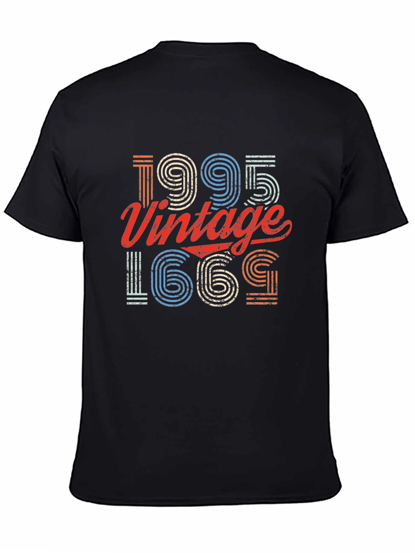 Retro 1995 Vintage Graphic Print T-Shirt