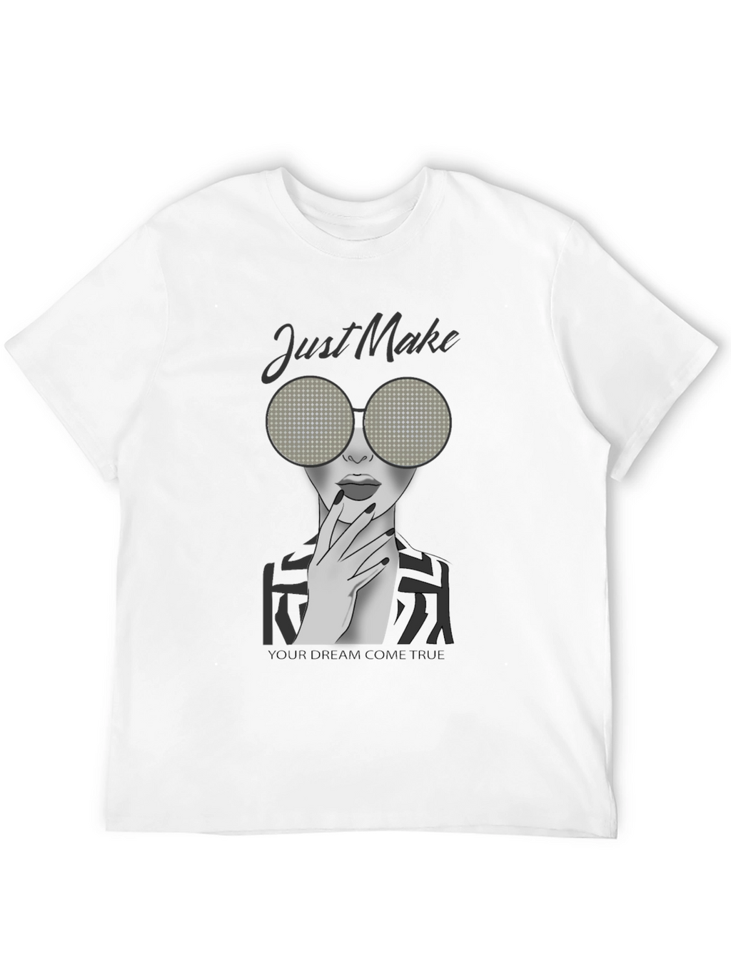 Stylish Woman Graphic Print T-Shirt