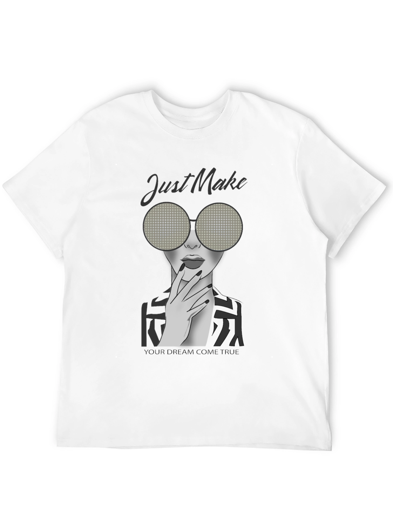 Stylish Woman Graphic Print T-Shirt