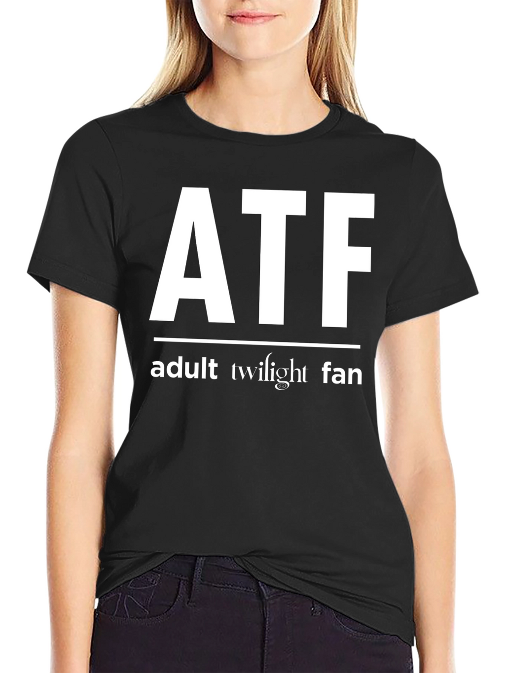 Adult Twilight Fan T-Shirt - Funny ATF Design