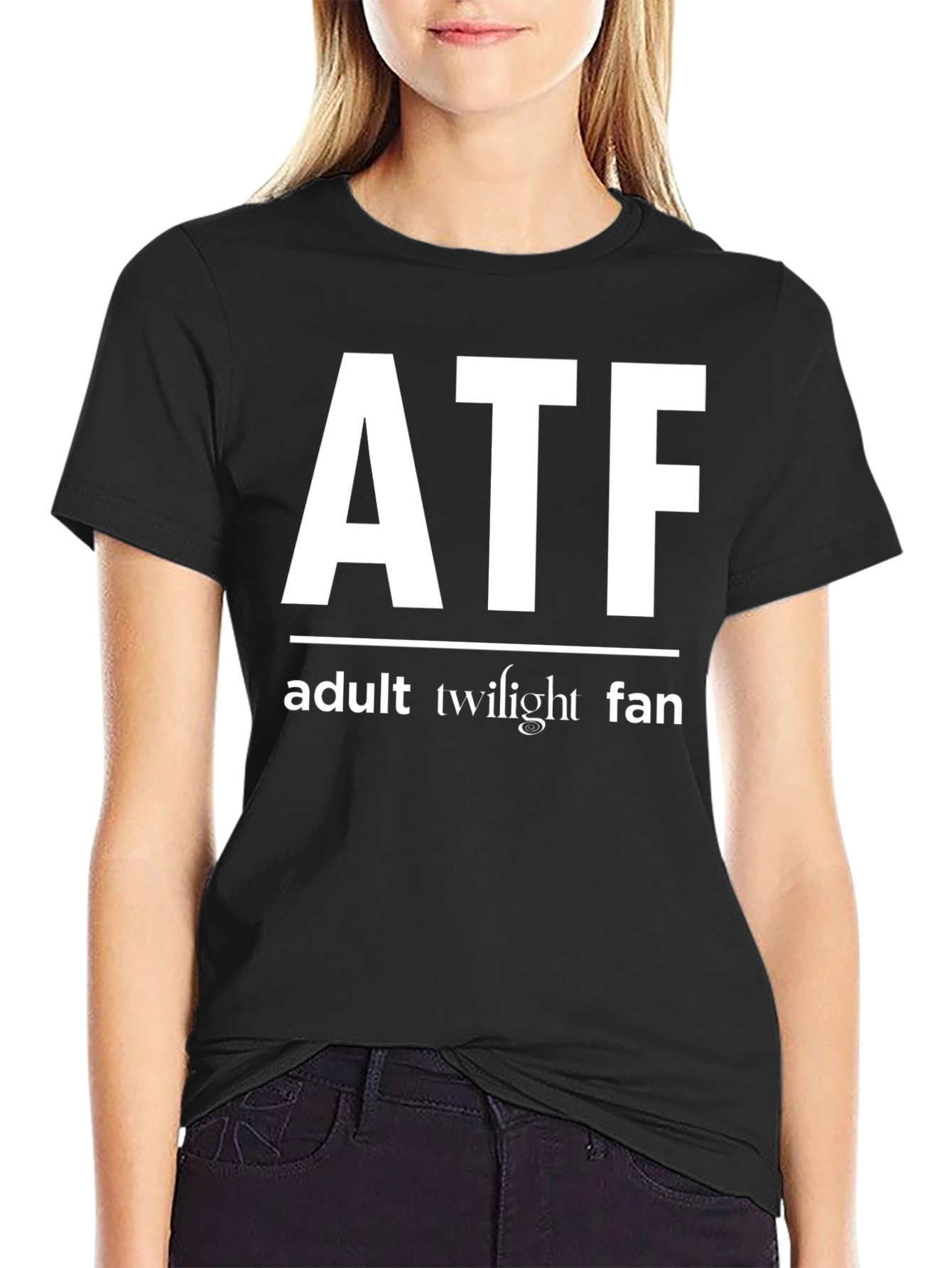 Adult Twilight Fan T-Shirt - Funny ATF Design