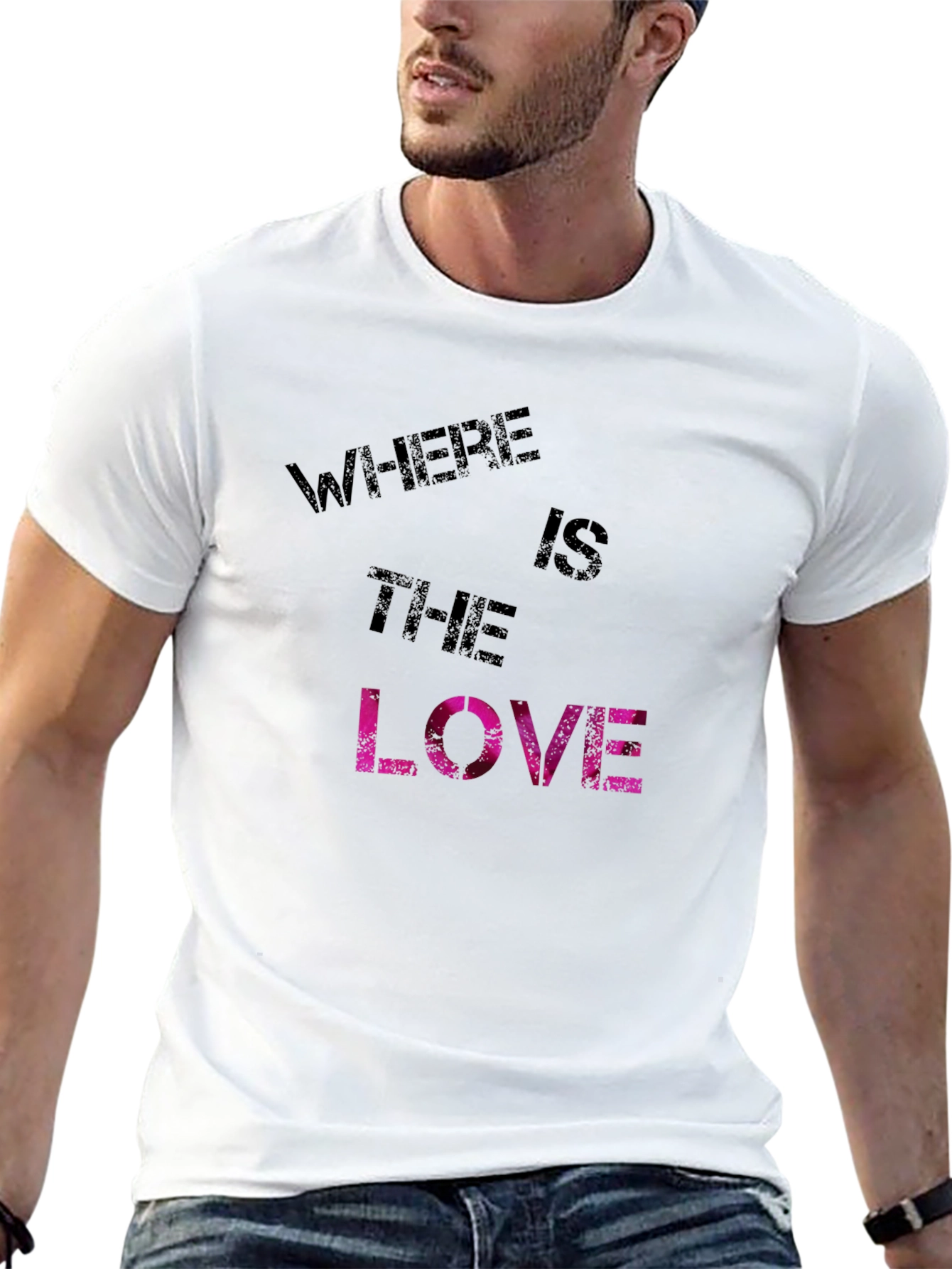 Where is The Love Graphic Tee