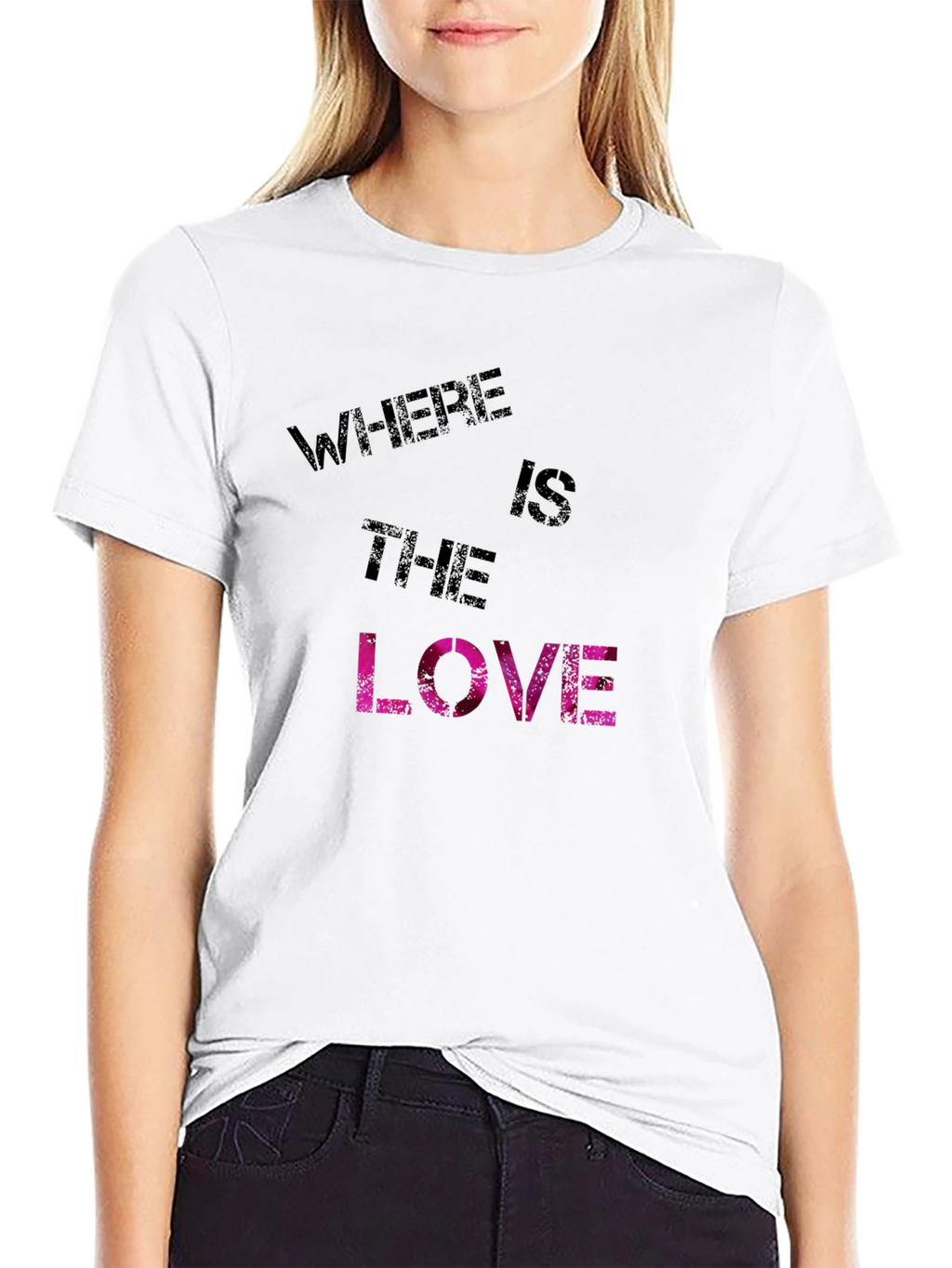 Where is The Love Graphic Tee
