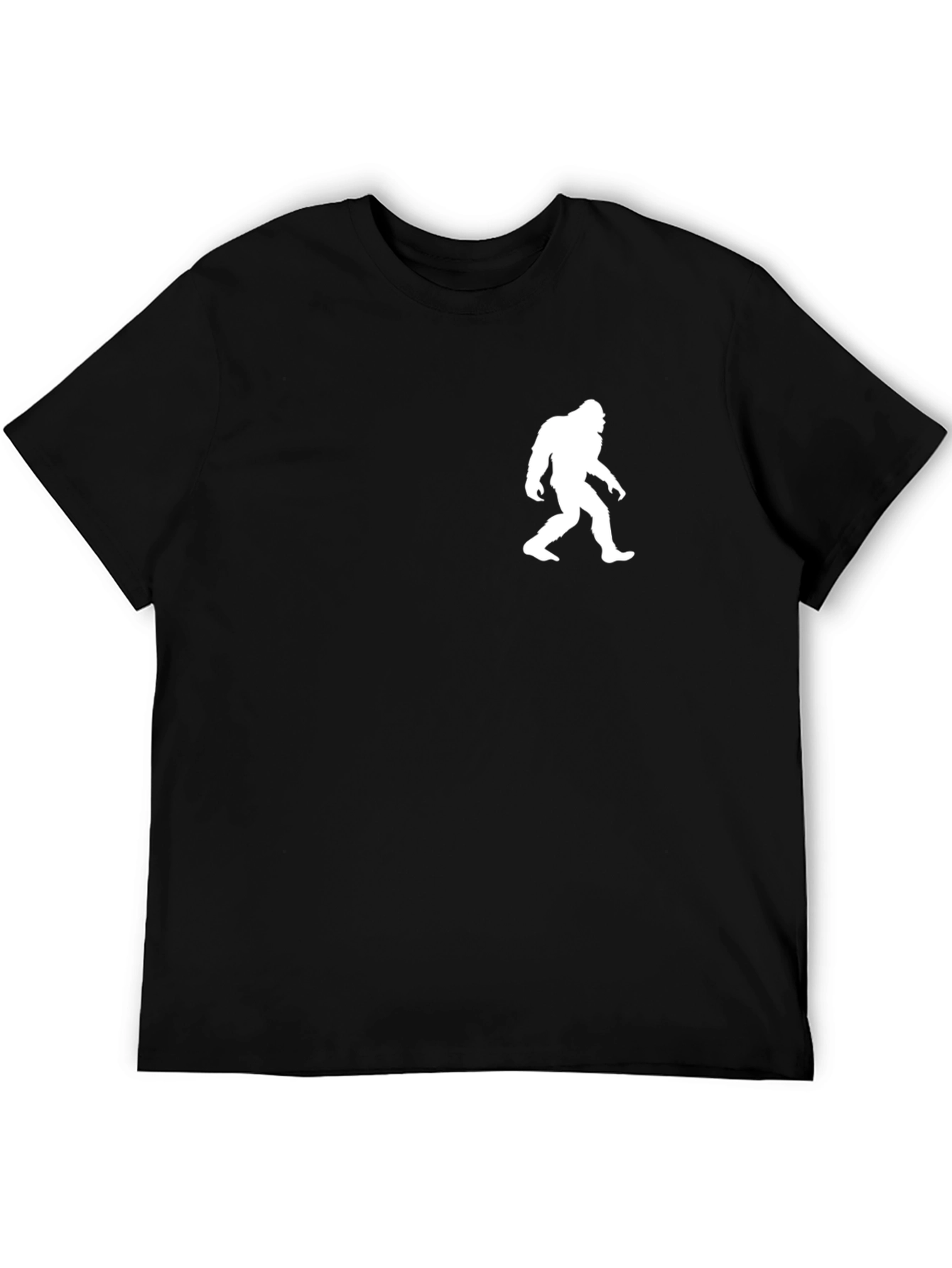 Bigfoot Silhouette Black T-Shirt