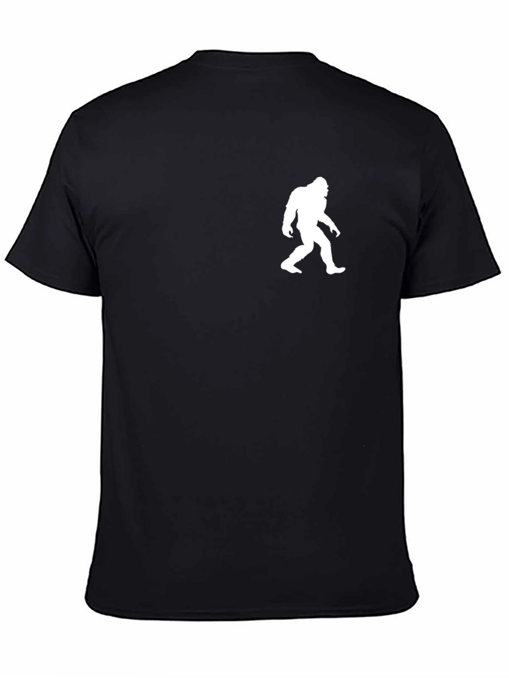 Bigfoot Silhouette Black T-Shirt