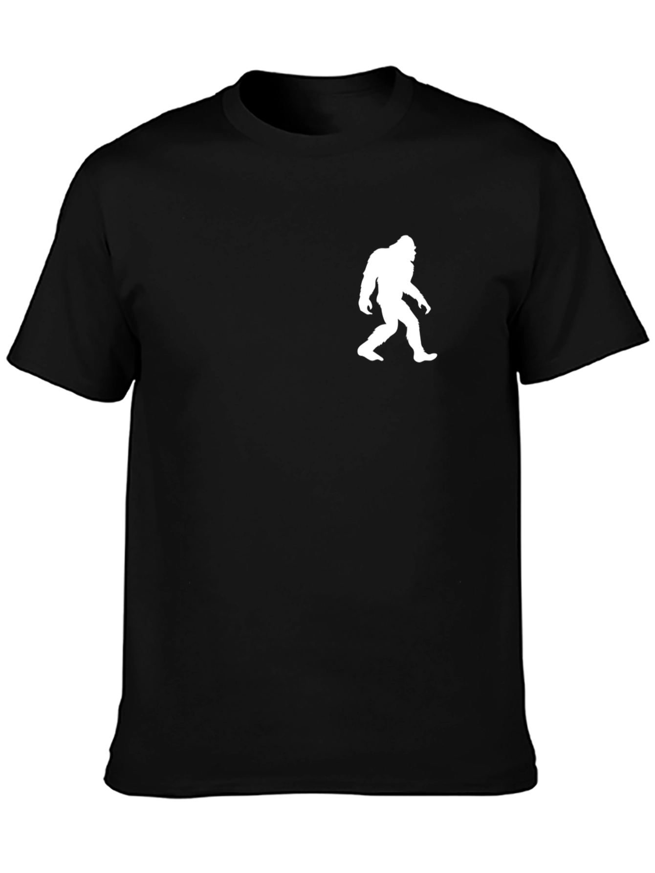 Bigfoot Silhouette Black T-Shirt