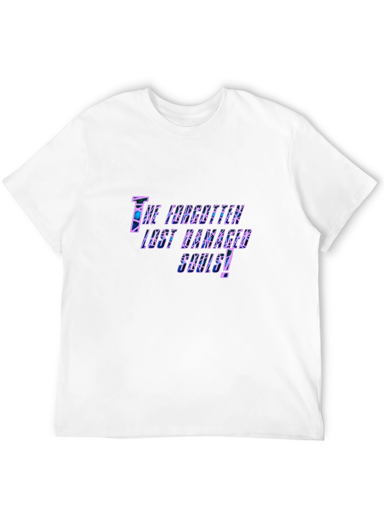 The Forgotten Lost Damaged Souls! Black T-Shirt