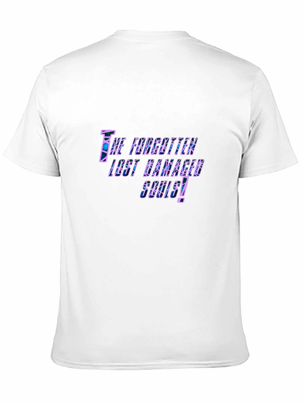 The Forgotten Lost Damaged Souls! Black T-Shirt