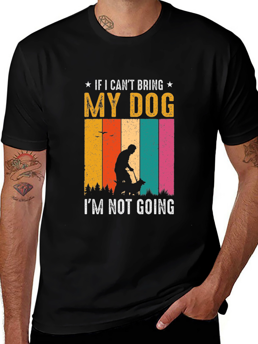 Dog Lovers Graphic T-Shirt