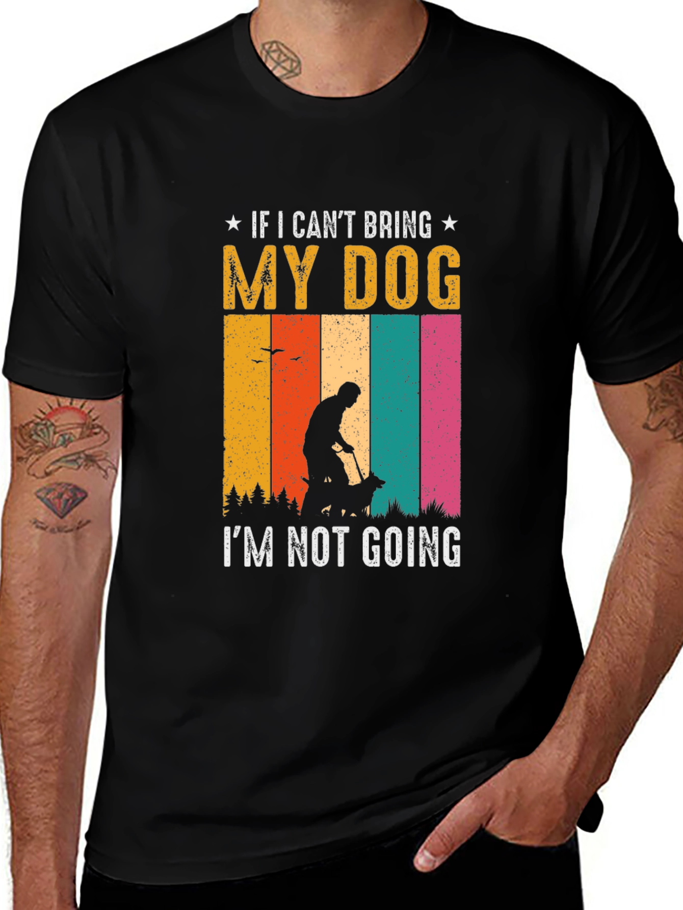 Dog Lovers Graphic T-Shirt
