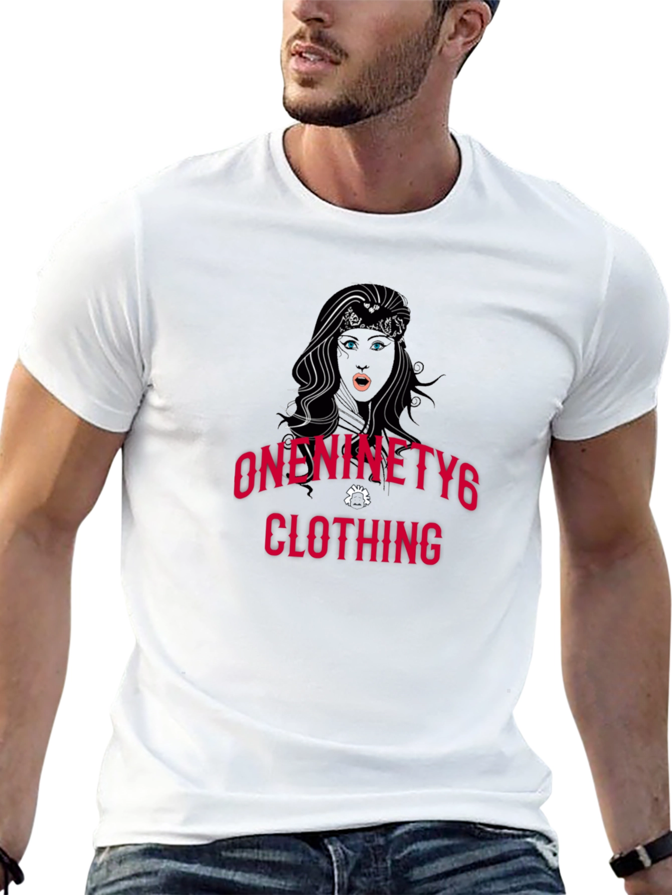 OneNinety6 Clothing Black Graphic Tee