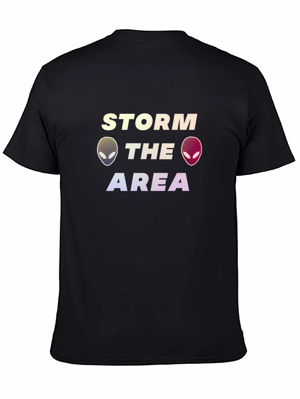 Storm the Area Alien Graphic T-Shirt