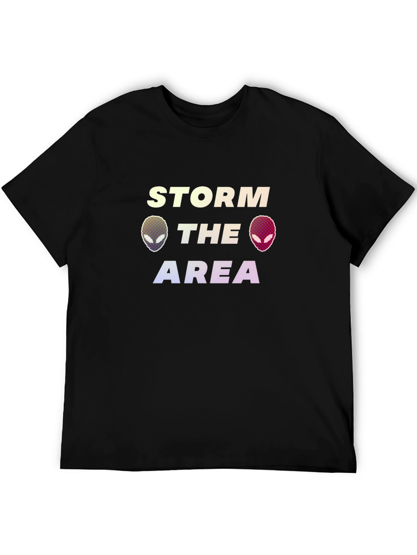 Storm the Area Alien Graphic T-Shirt