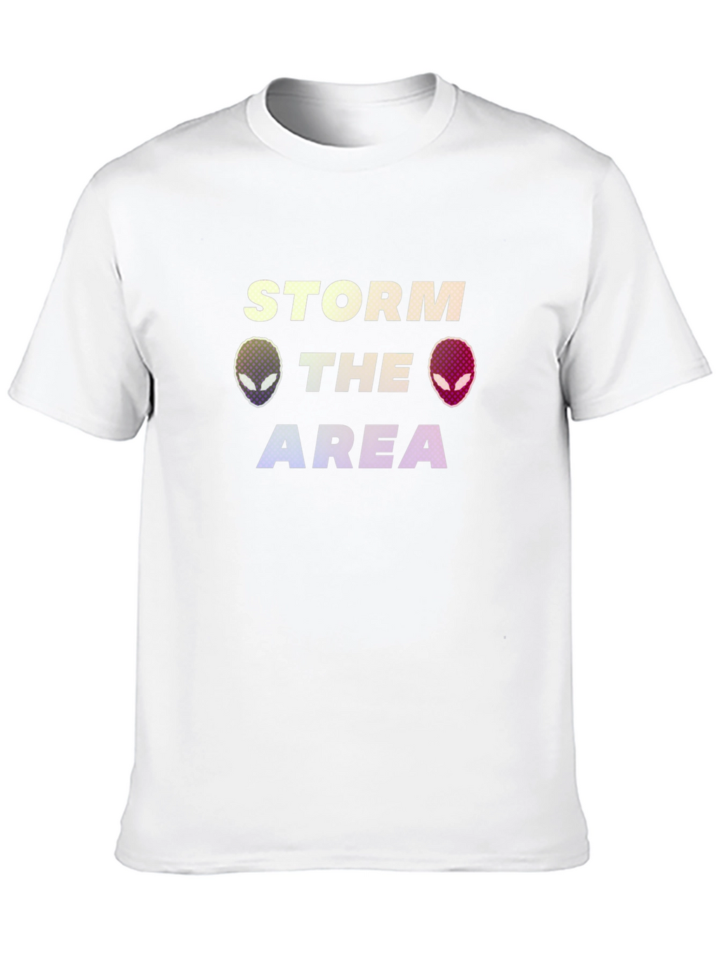 Storm the Area Alien Graphic T-Shirt