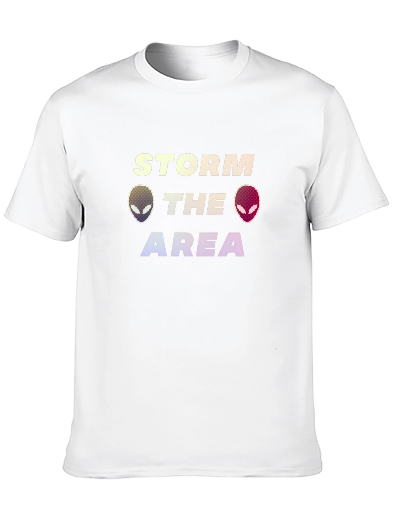 Storm the Area Alien Graphic T-Shirt