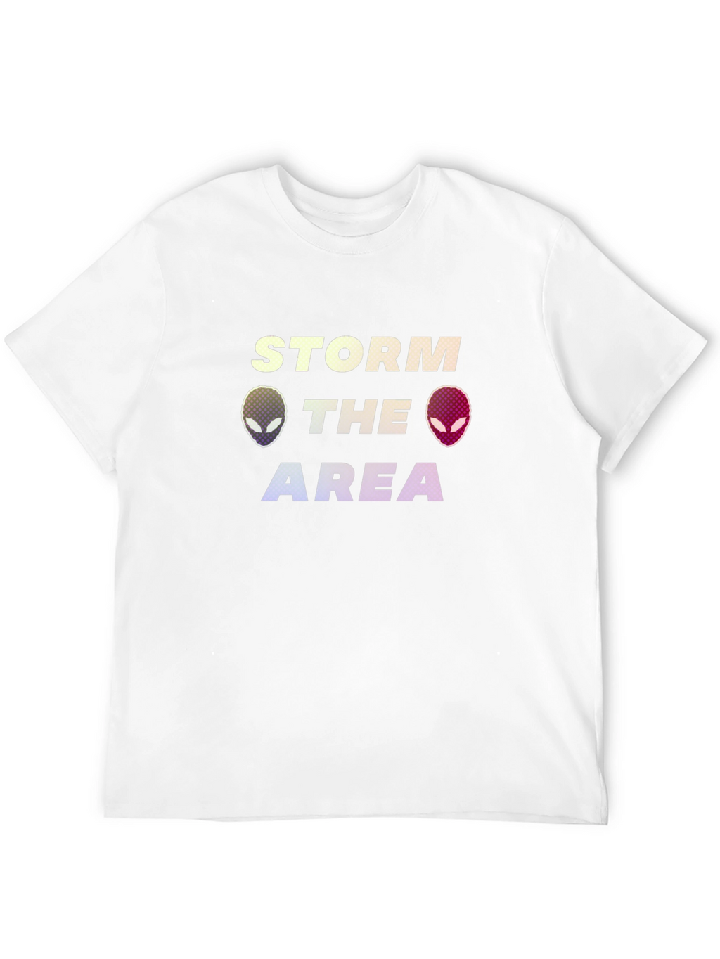 Storm the Area Alien Graphic T-Shirt