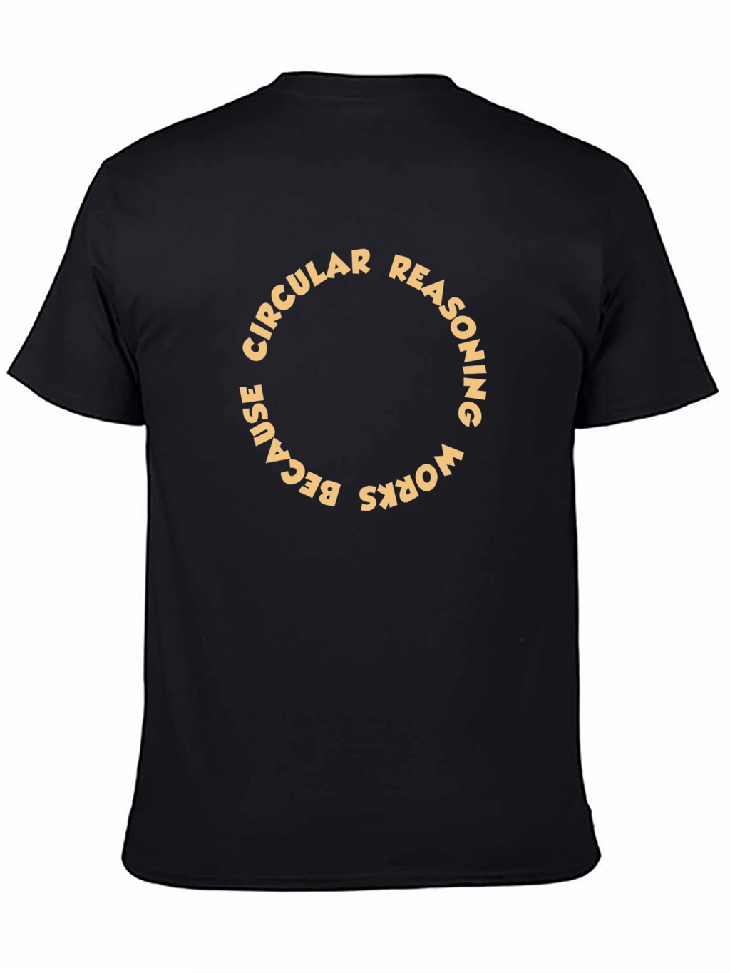 Circular Reasoning Funny Graphic T-Shirt