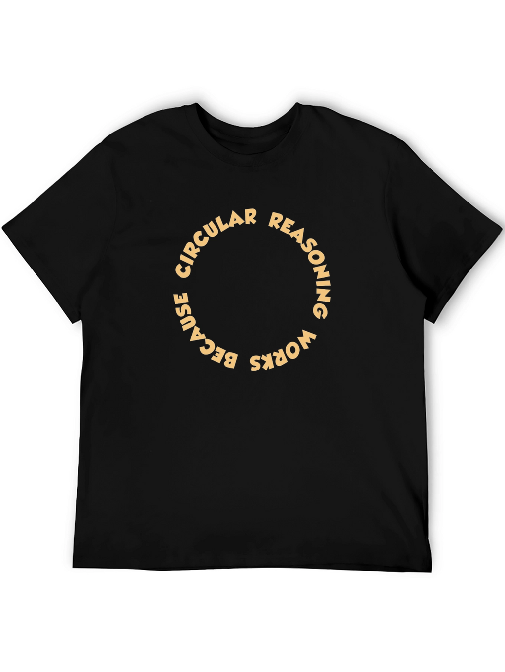 Circular Reasoning Funny Graphic T-Shirt