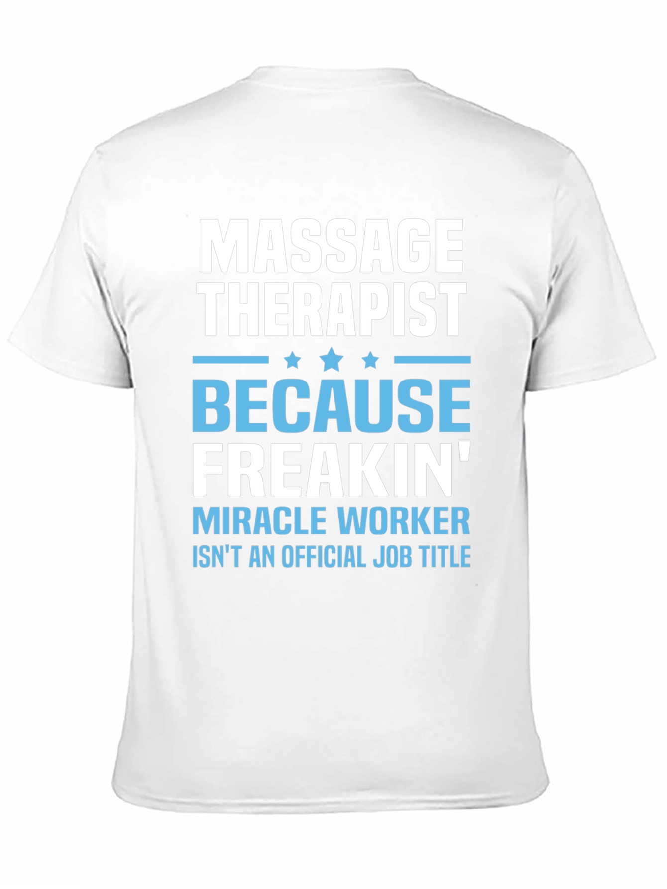 Massage Therapist Graphic T-Shirt