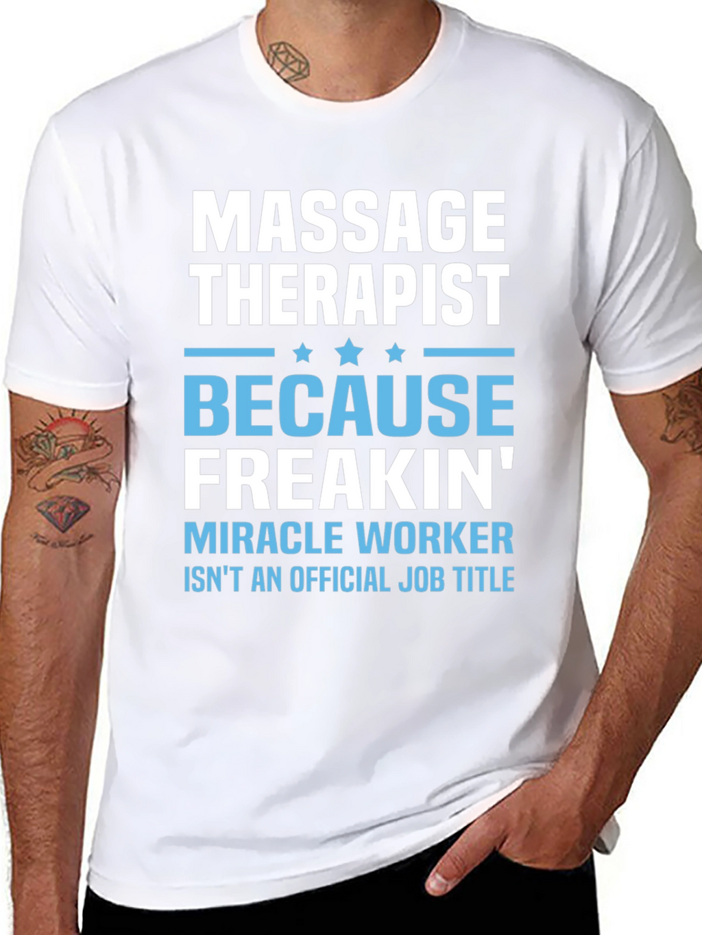 Massage Therapist Graphic T-Shirt