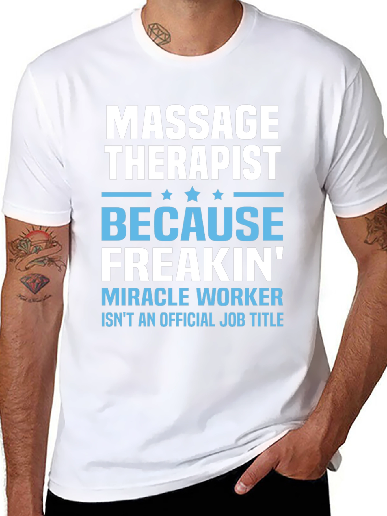 Massage Therapist Graphic T-Shirt