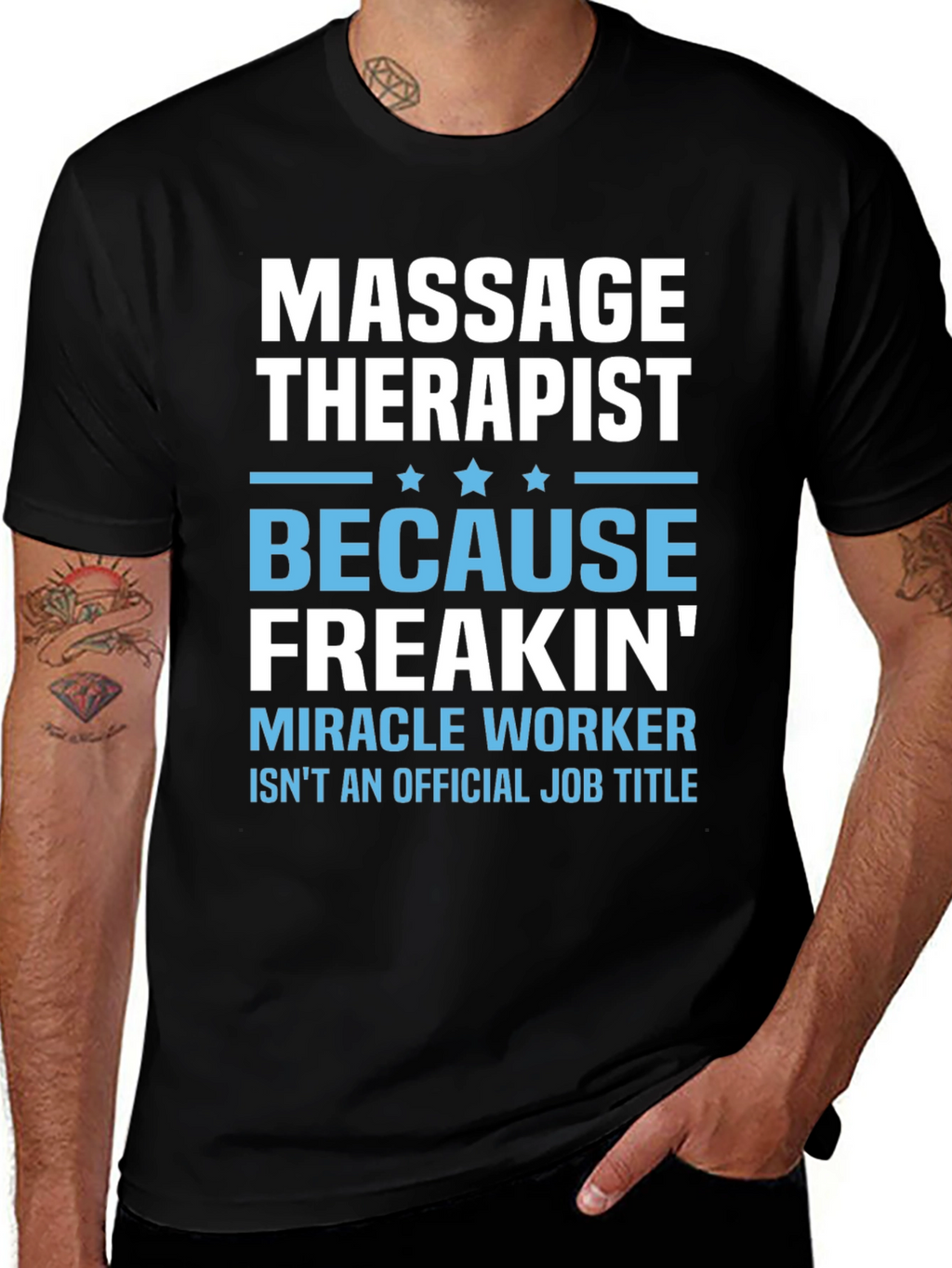 Massage Therapist Graphic T-Shirt