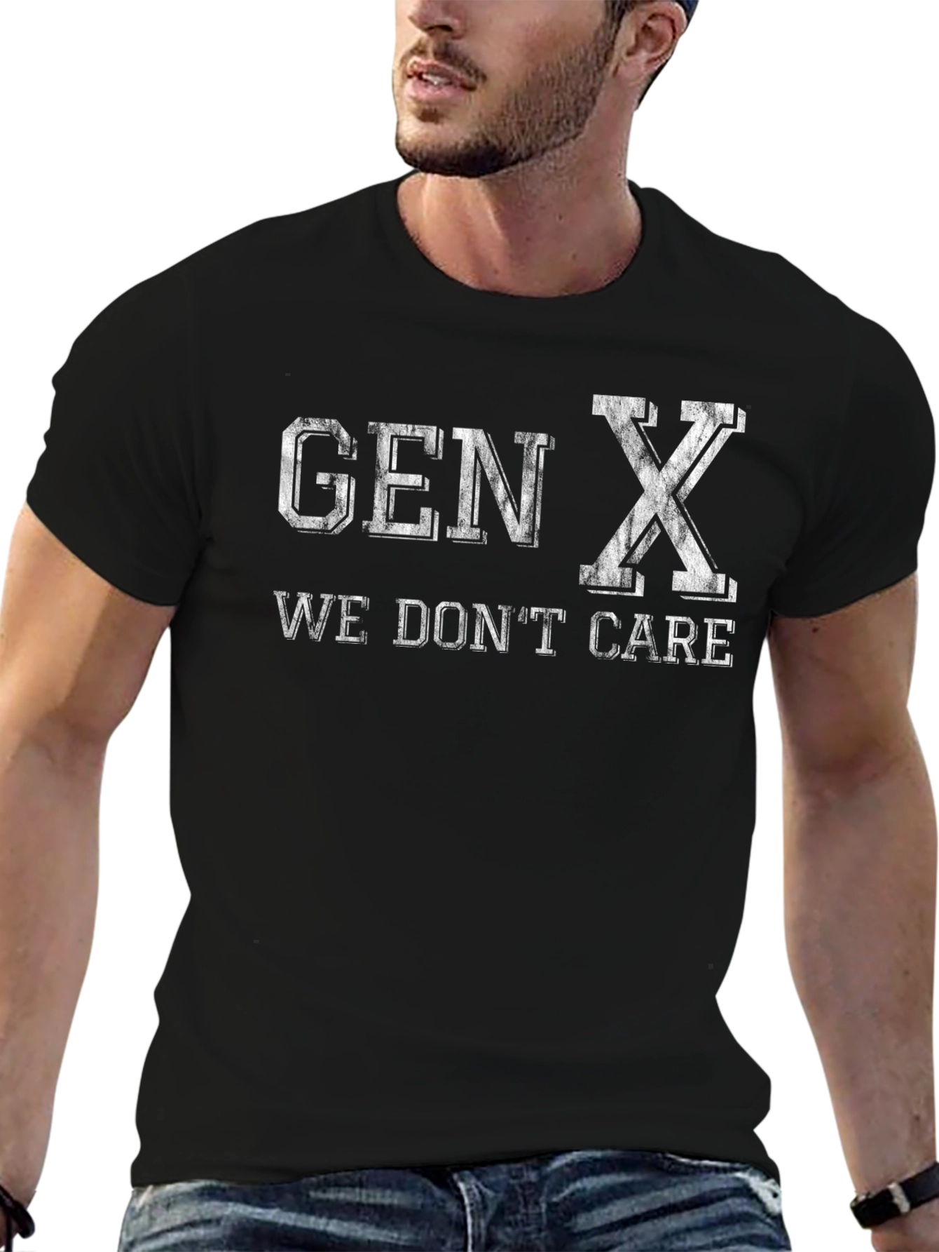 Gen X T-Shirt - We Dont Care Tee