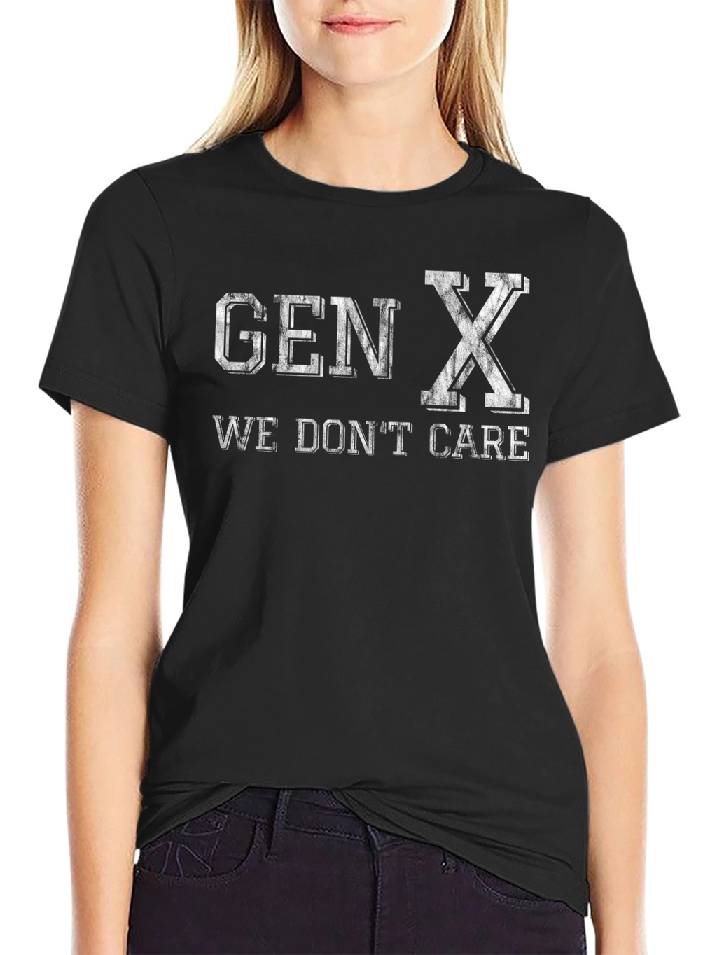 Gen X T-Shirt - We Dont Care Tee