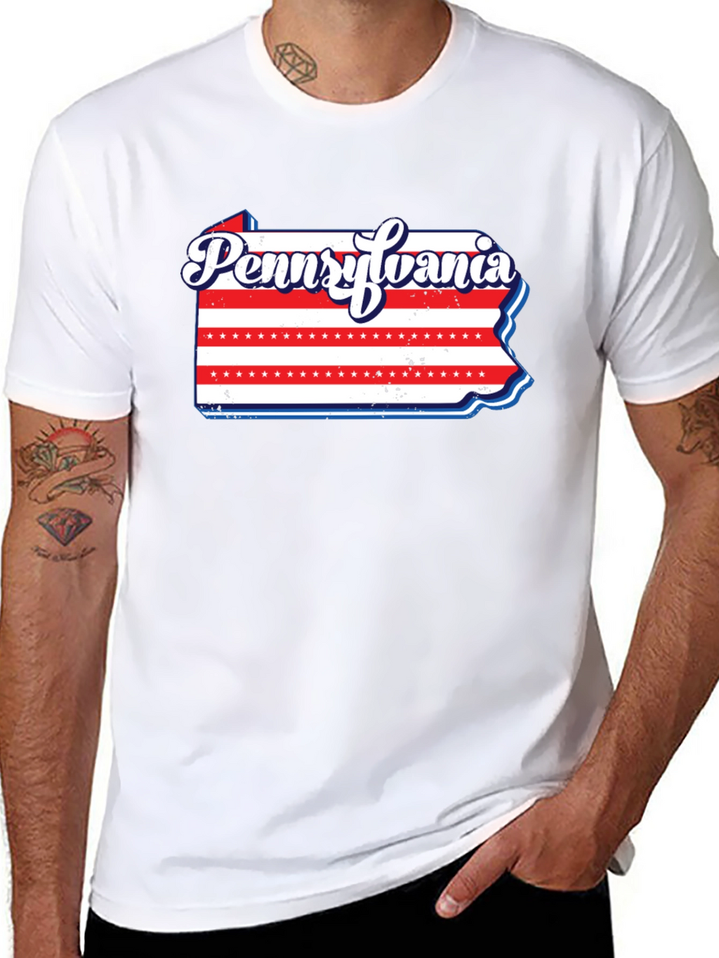 Pennsylvania State Pride Graphic T-Shirt