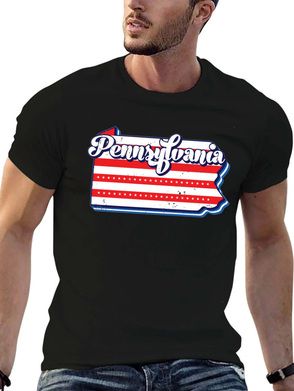 Pennsylvania State Pride Graphic T-Shirt