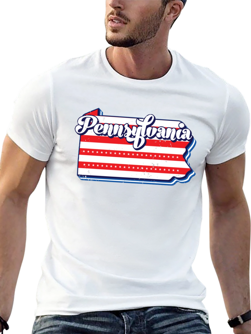 Pennsylvania State Pride Graphic T-Shirt