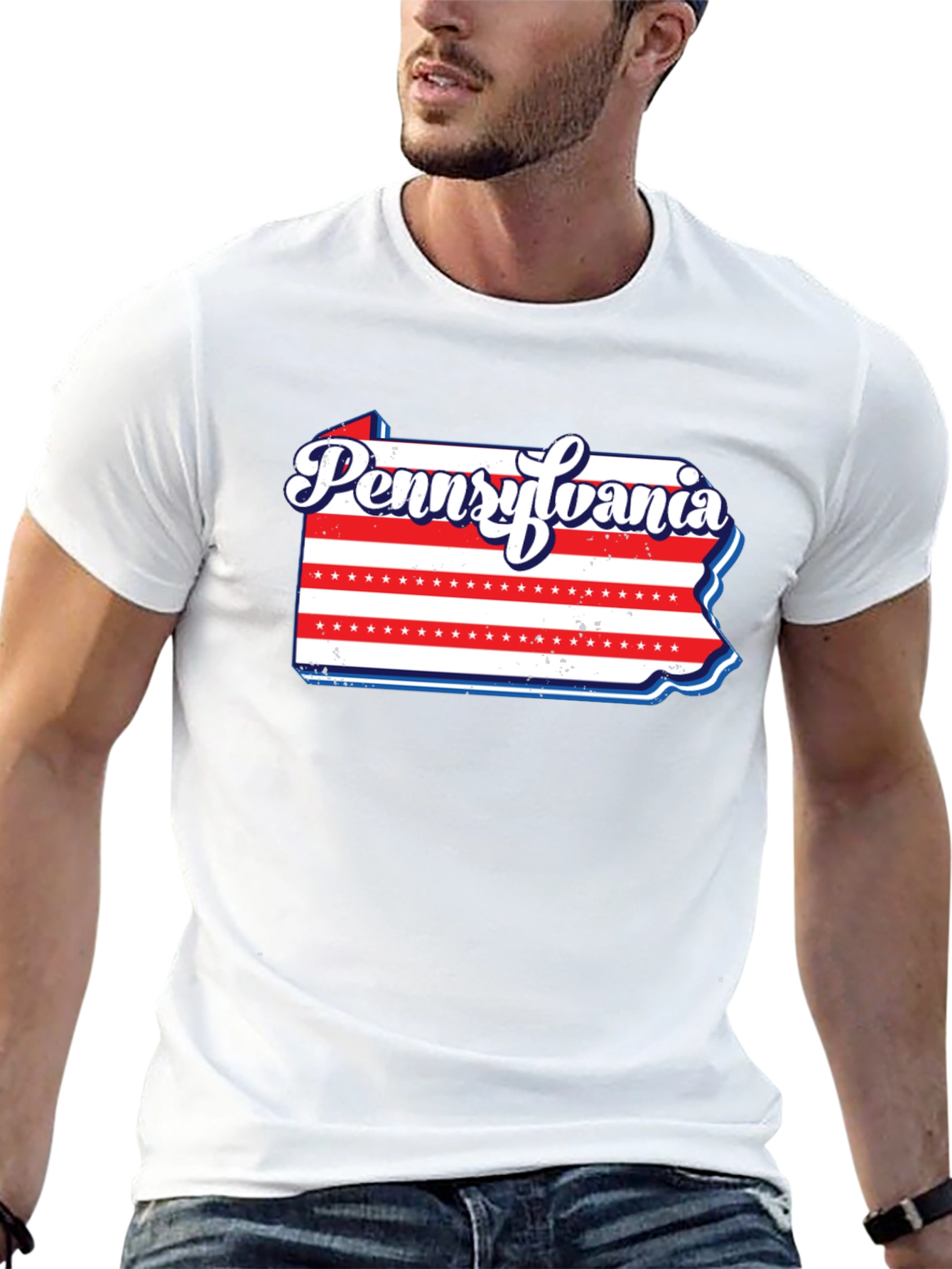 Pennsylvania State Pride Graphic T-Shirt