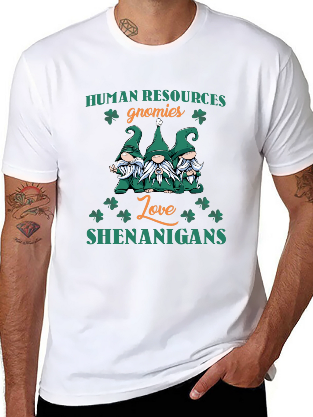 HR Gnomies Love Shenanigans St. Patricks Day T-Shirt